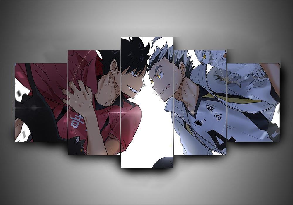 Haikyuu Anime Leinwandbilder Kunstdrucke Rahmen
