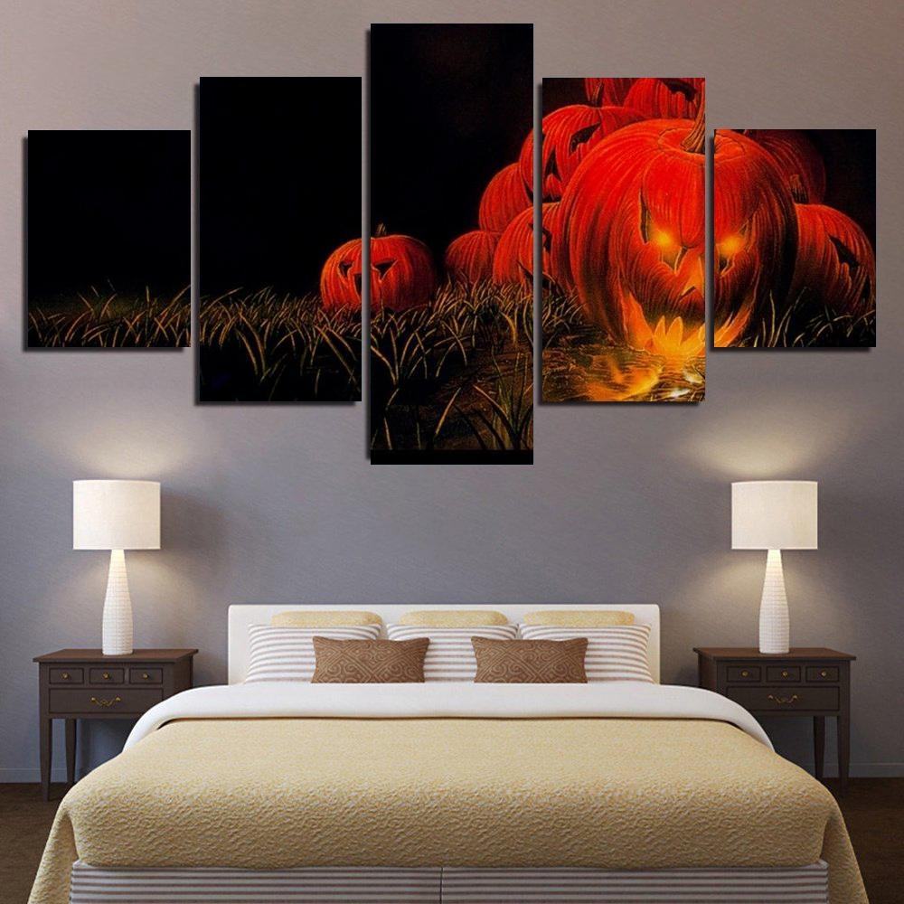 Halloween # 10 Leinwandbilder Kunstdrucke Rahmen