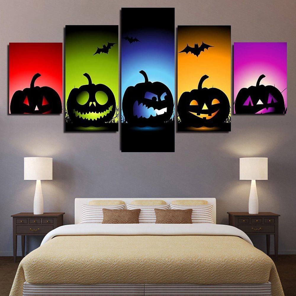 Halloween # 12 Leinwandbilder Kunstdrucke Rahmen