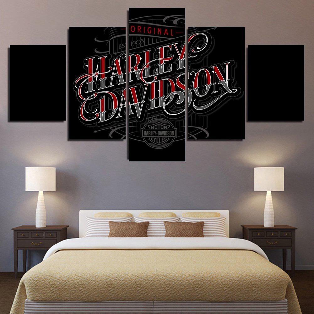Harley Davidson Leinwandbilder Kunstdrucke Rahmen6q6jq