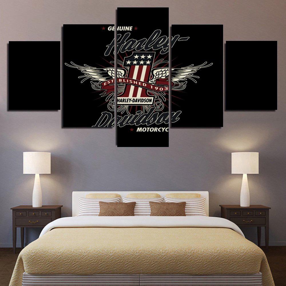 Harley Davidson Leinwandbilder Kunstdrucke Rahmenx9fwu