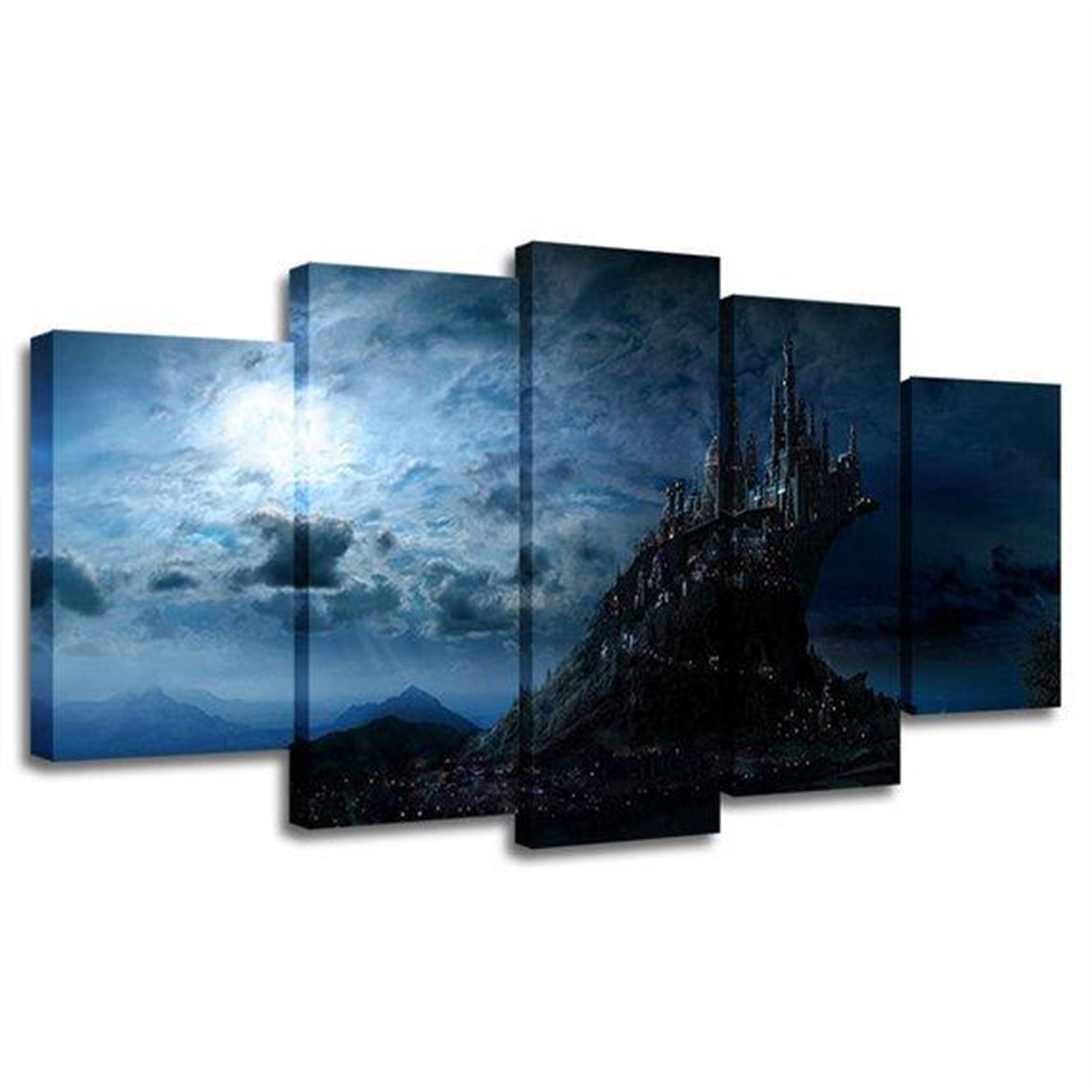 Harry Potter Castles 7 Film Leinwandbilder Kunstdrucke Rahmen