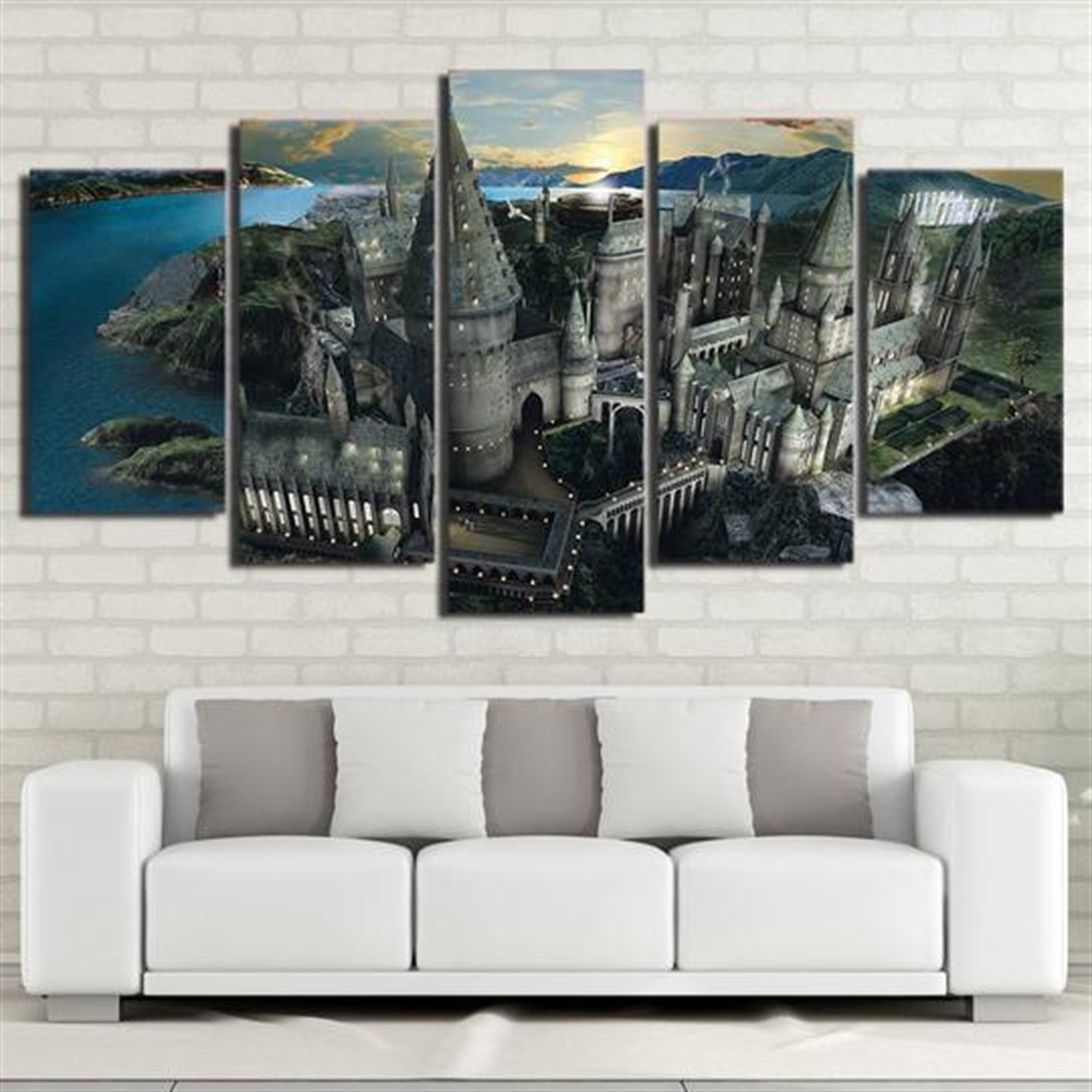 Harry Potter Hogwarts Castle 2 Film Leinwandbilder Kunstdrucke Rahmen