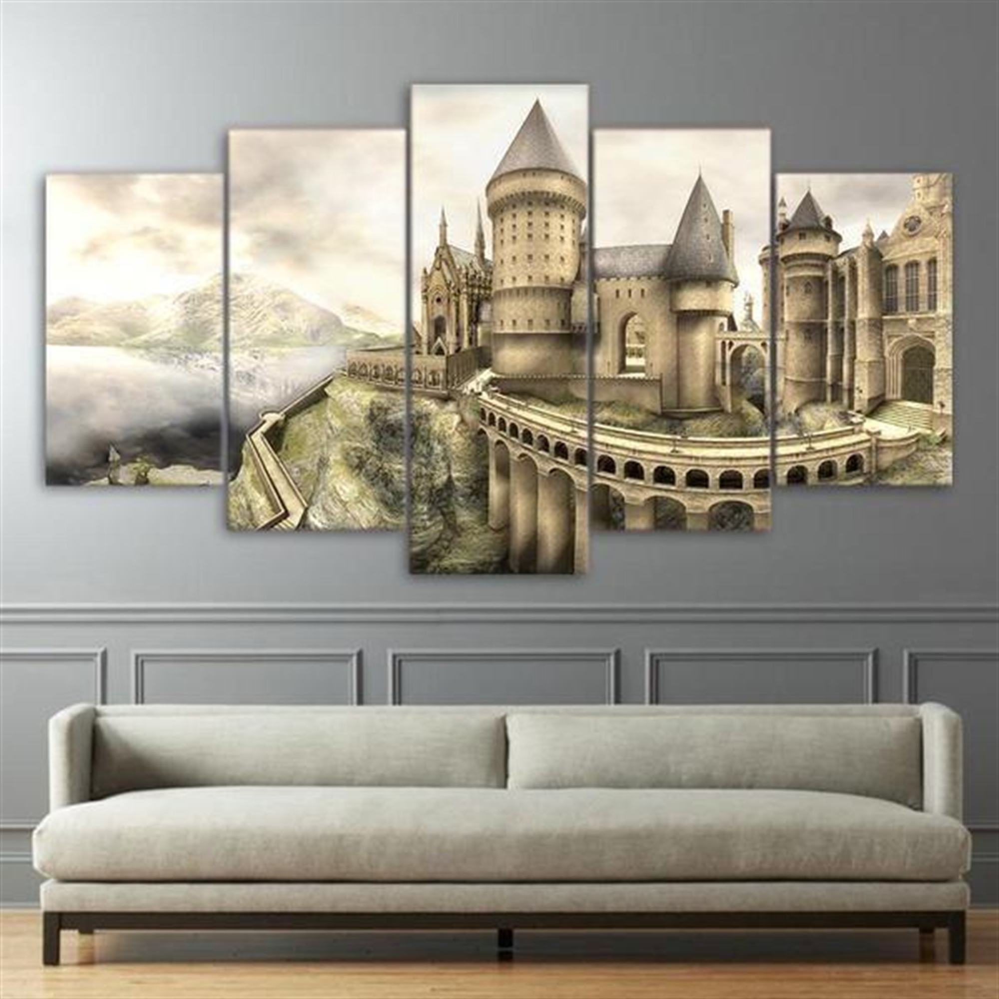 Harry Potter Hogwarts Castle Film Leinwandbilder Kunstdrucke Rahmen