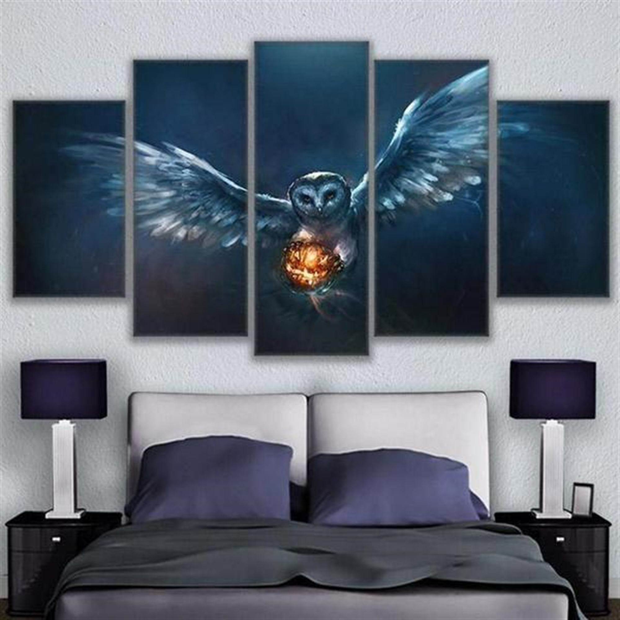 Harry Potter Owl Film Leinwandbilder Kunstdrucke Rahmen