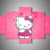 hello kitty 1 karikatur leinwandbilder kunstdrucke rahmen 6806