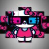 hello kitty 2 cartoon leinwandbilder kunstdrucke 3712