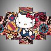 Hello Kitty Karikatur Leinwandbilder Kunstdrucke Rahmen
