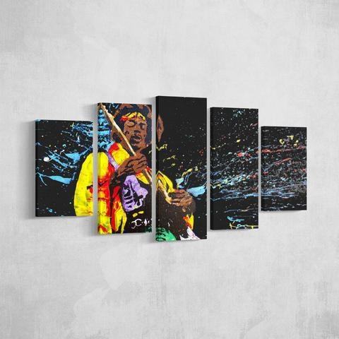 Hendrix Music Leinwandbilder Kunstdrucke  
