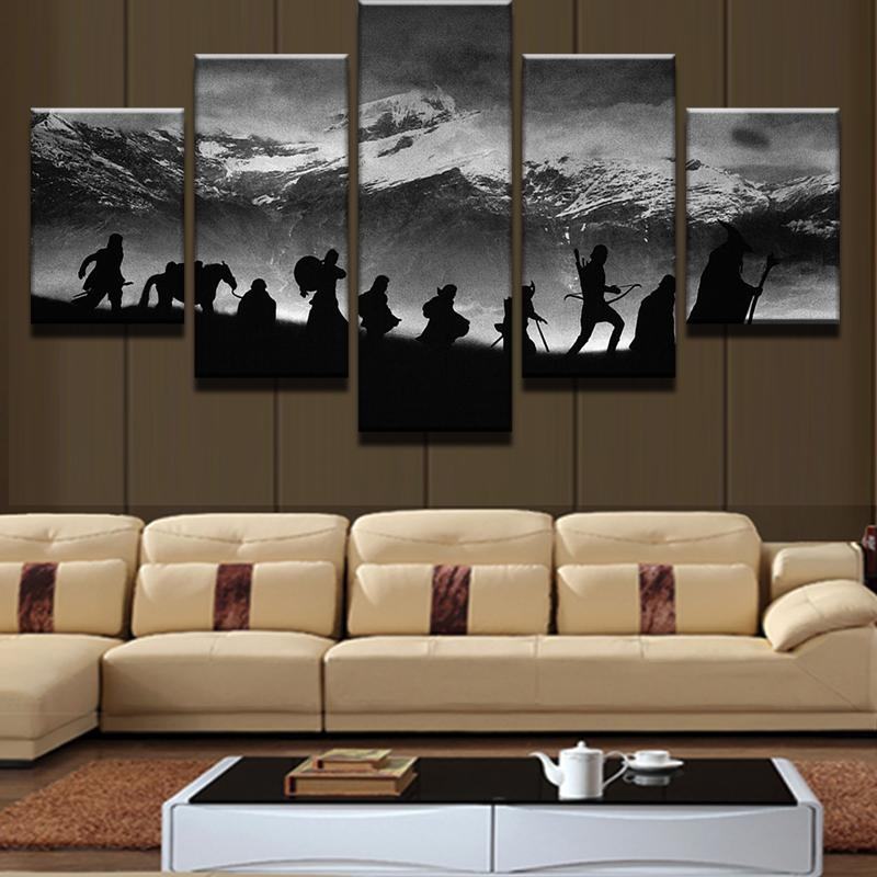 hikers on snow mountain sport leinwandbilder kunstdrucke 8115