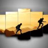 hiking – sport leinwandbilder für naturliebhaber 1868