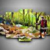 hiking – sport leinwandbilder für outdoor abenteuer 8113