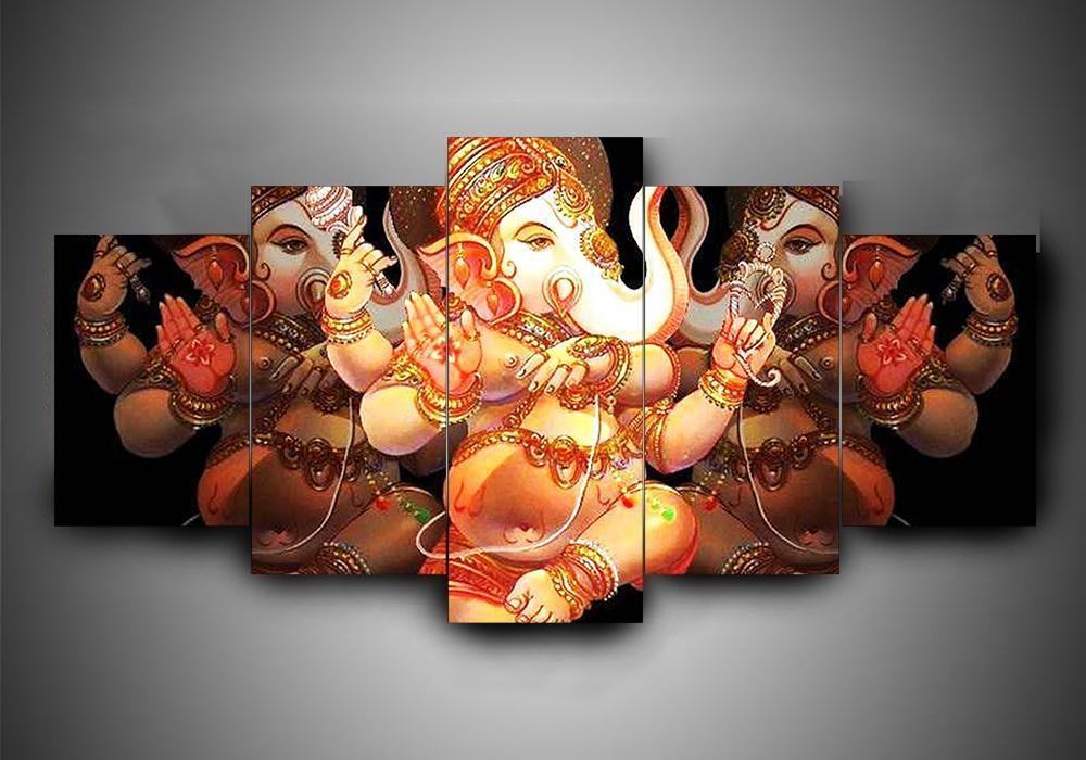 Hinduism Religion Ganesha 2 Religion Leinwandbilder Kunstdrucke  
