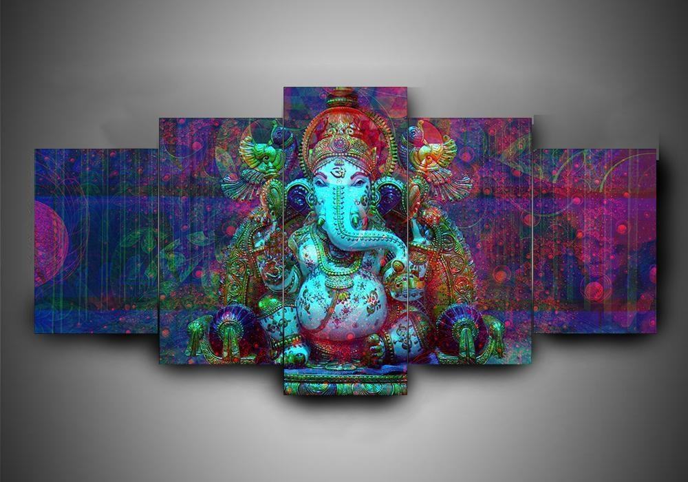 Hinduism Religion Ganesha 3 Religion Leinwandbilder Kunstdrucke Rahmen
