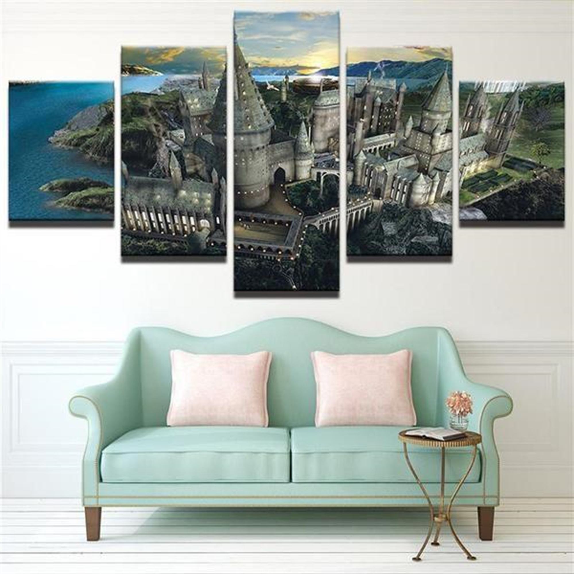 Hogwarts 2 Harry Potter Leinwandbilder Kunstdrucke Rahmen