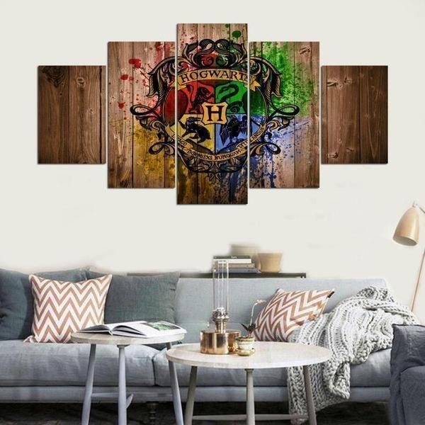 Hogwarts 3 Movie Leinwandbilder Kunstdrucke Rahmen