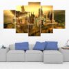 Hogwarts Harry Potter 6 Film Leinwandbilder Kunstdrucke Rahmen