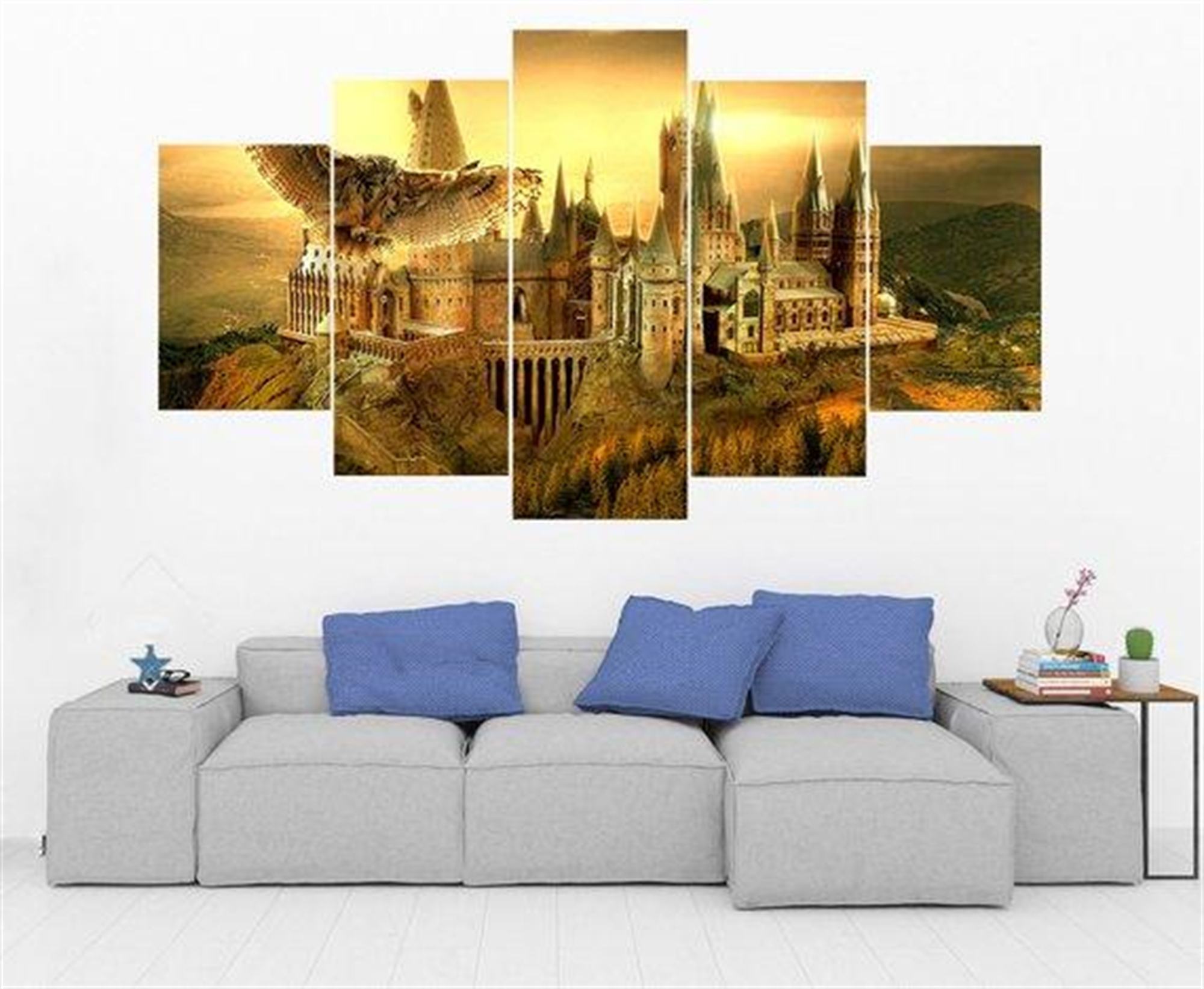 Hogwarts Harry Potter 6 Film Leinwandbilder Kunstdrucke Rahmen