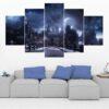 hogwarts harry potter 7 film leinwandbilder kunstdrucke rahmen 3923