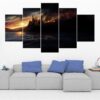 Hogwarts In Flames Harry Potter Film Leinwandbilder Kunstdrucke Rahmen hogwarts in flames harry potter film leinwandbilder kunstdrucke rahmen 3393