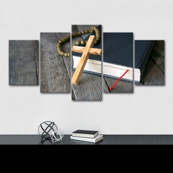 Holzkreuz Leinwandbilder Kunstdrucke Rahmen