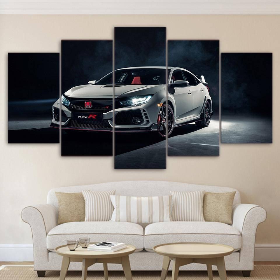 Honda Civic Typ R Leinwandbilder Kunstdrucke Rahmen