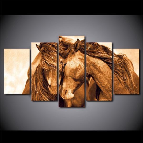 horse love 01 animmal leinwandbilder kunstdrucke 2528