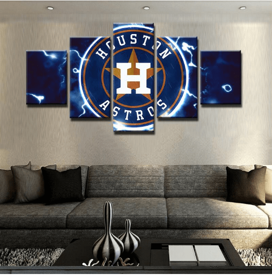 Houston Astros Baseball Sport Leinwandbilder Kunstdrucke Rahmen