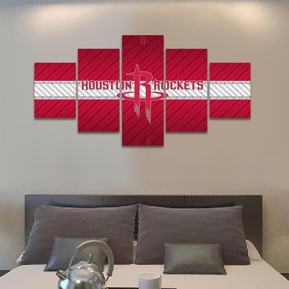 Houston Rockets Banner Sport Leinwandbilder Kunstdrucke  