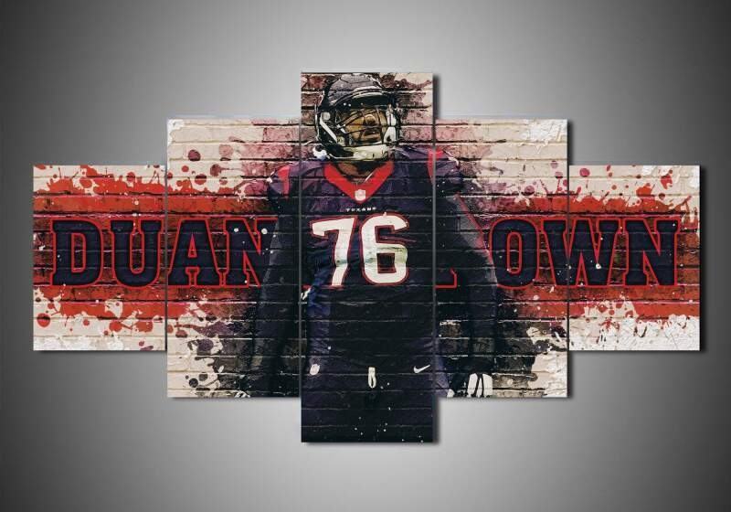 Houston Texans Duane Brown Sport Leinwandbilder Kunstdrucke  