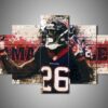 houston texans lamar miller sport leinwandbilder kunstdrucke 6475