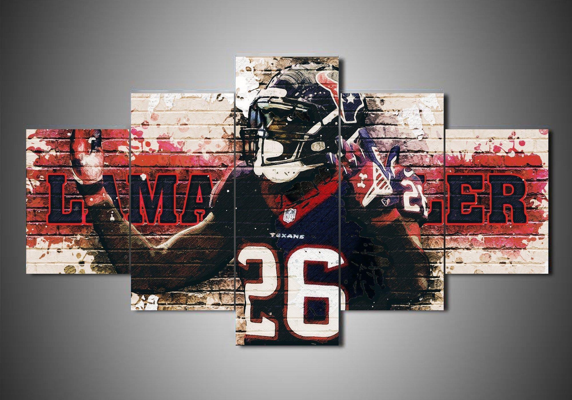 Houston Texans Lamar Miller – Sport Leinwandbilder für Fans