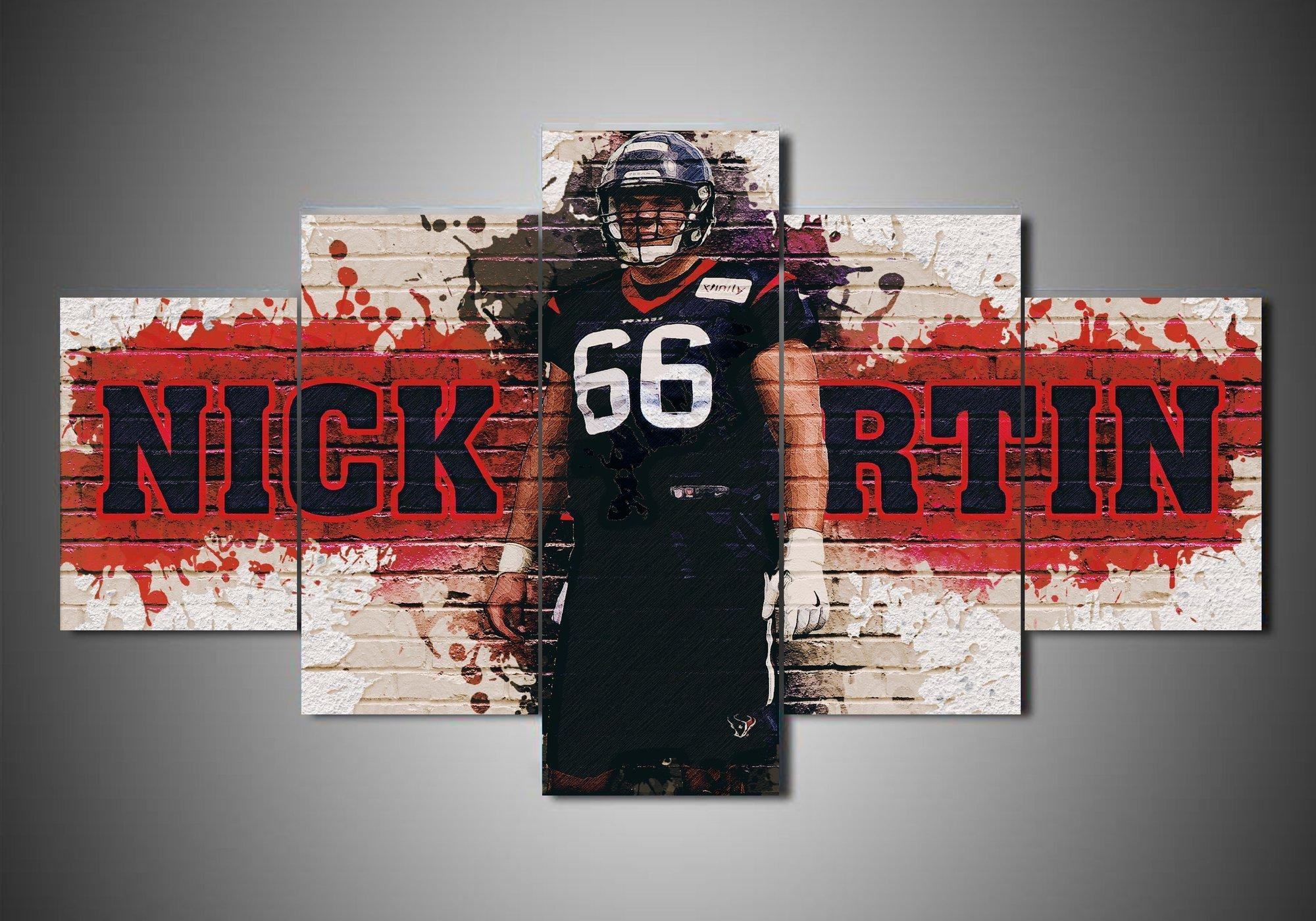 Houston Texans Nick Martin – Sport Leinwandbilder für Teams