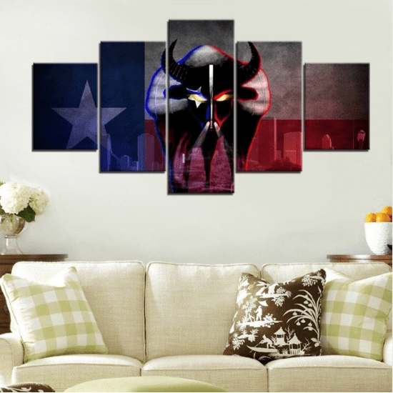 Houston Texans Poster – Motivierende Leinwandbilder für Football-Fans