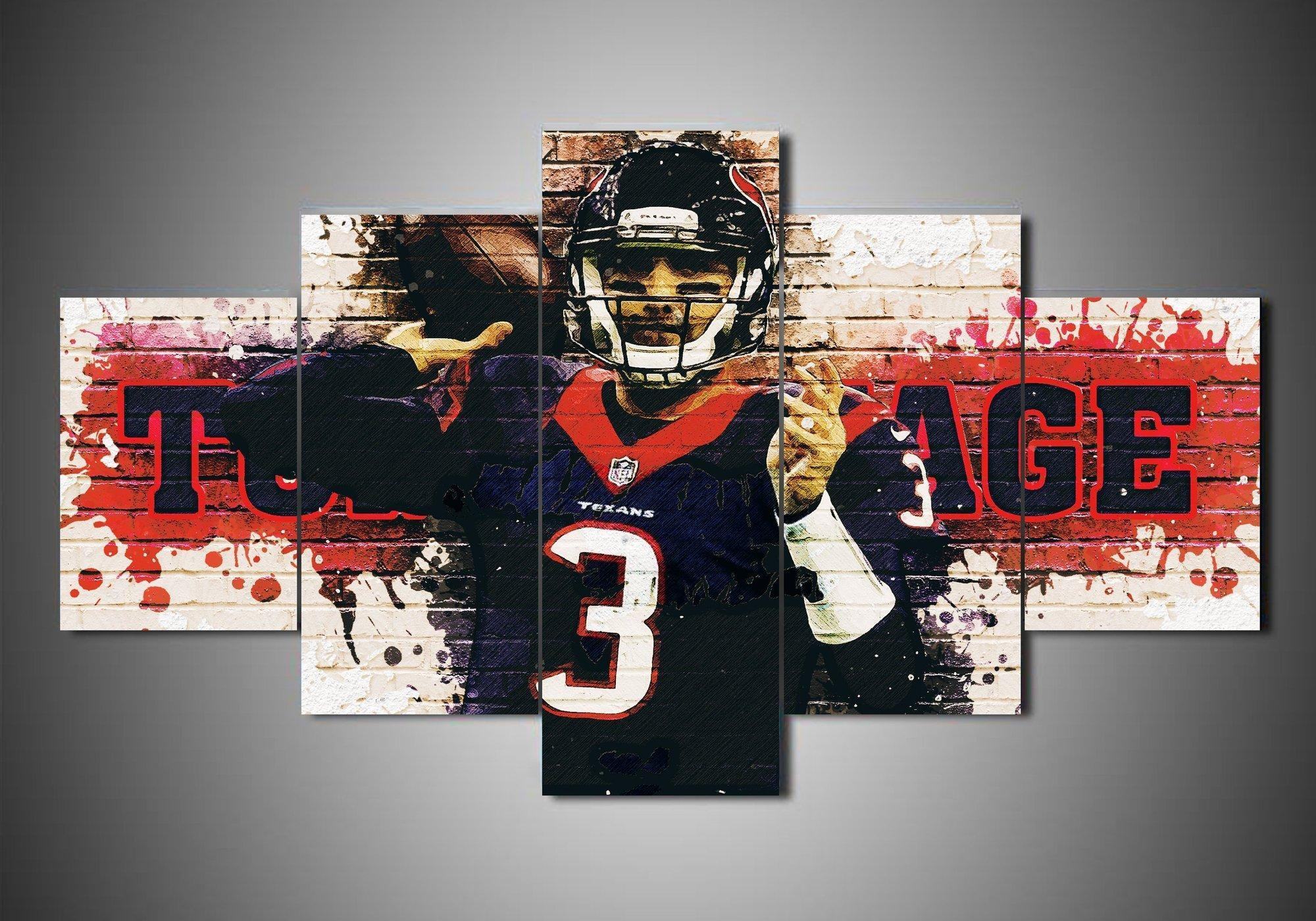 Houston Texans Tom Savage – Leinwandbilder für Football-Fans