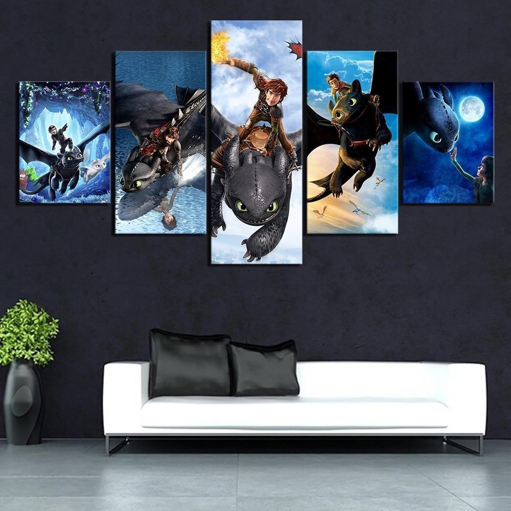How To Train Your Dragon Best Friend Movie Leinwandbilder Kunstdrucke  