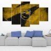 Hufflepuff Crest Harry Potter 1 Film Leinwandbilder Kunstdrucke Rahmen hufflepuff crest harry potter 1 film leinwandbilder kunstdrucke rahmen 6004