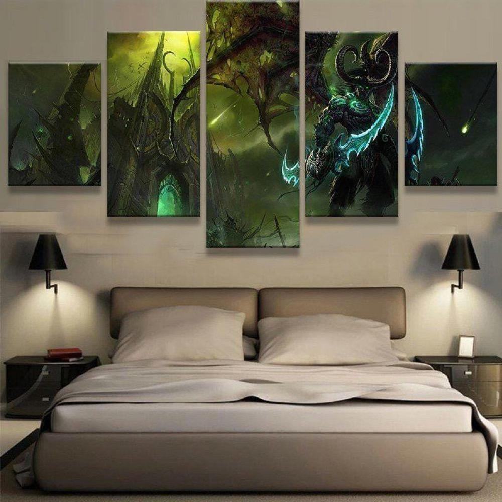 Illidan – Leinwandbilder für Fantasy- und Gaming-Fans