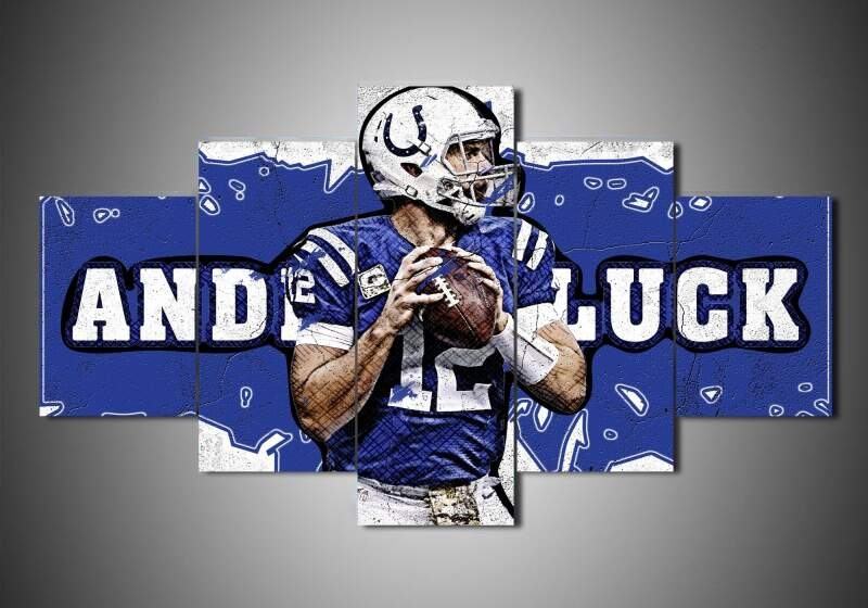 Indianapolis Colts Andrew Luck Sport Leinwandbilder Kunstdrucke  