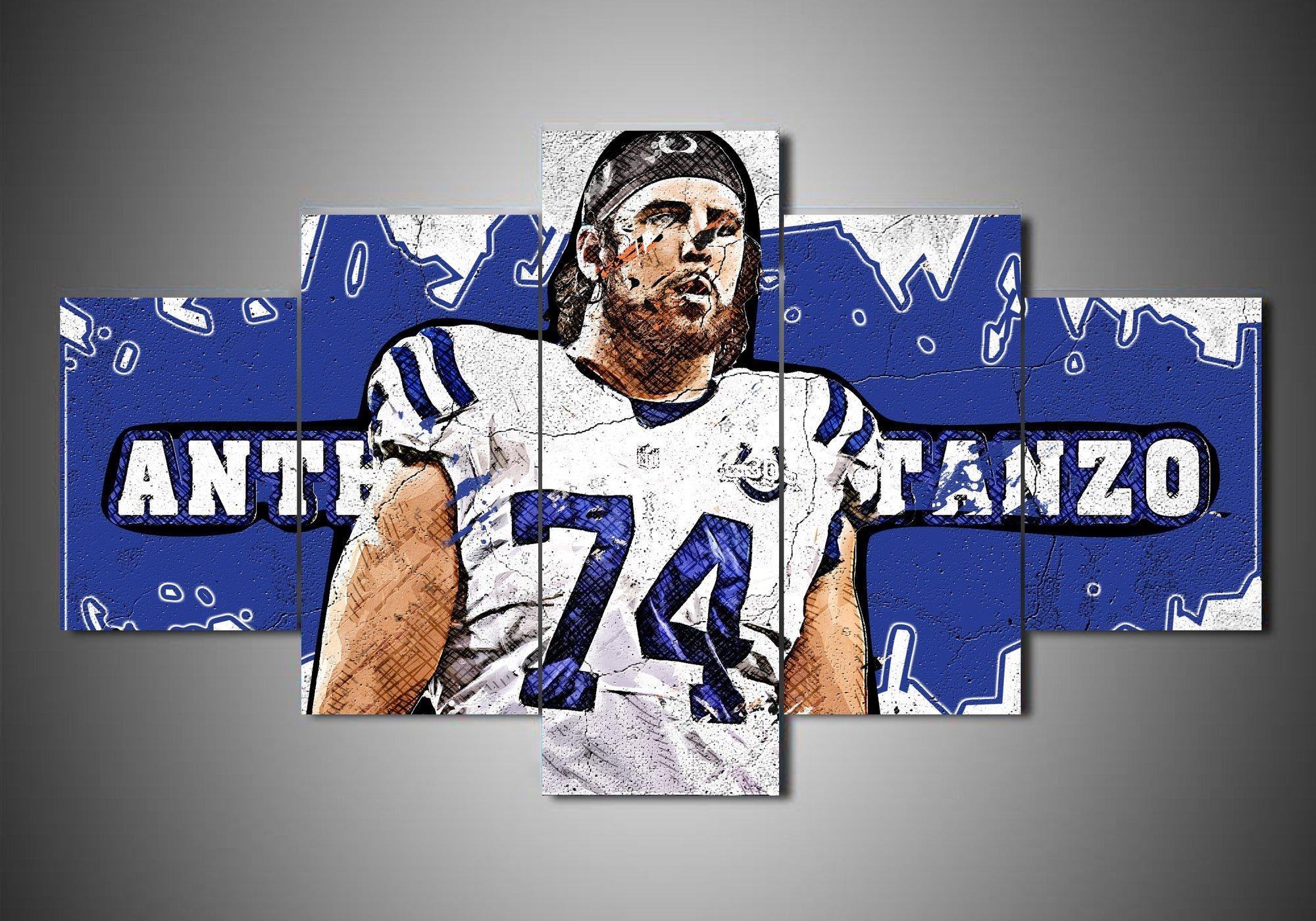 Indianapolis Colts Anthony Castonzo – Sport Leinwandbilder für Teams