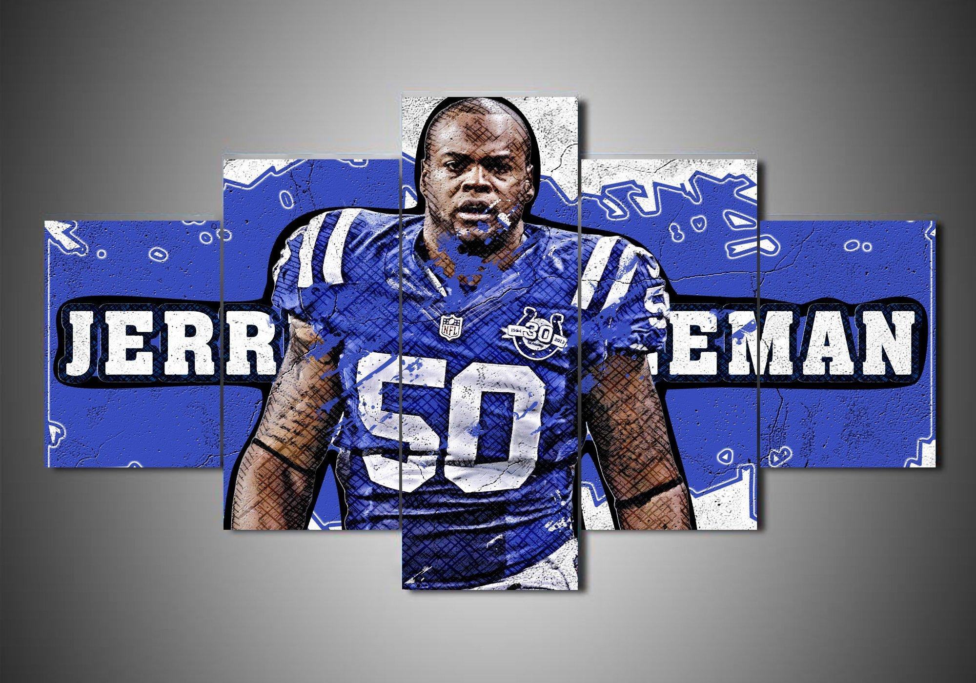 Indianapolis Colts Jerrell Freeman – Sport Leinwandbilder für Fans