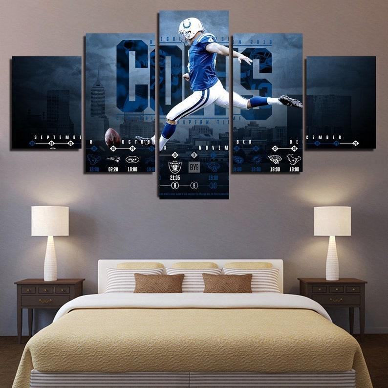 Indianapolis Colts Leinwandbilder Kunstdrucke Rahmen