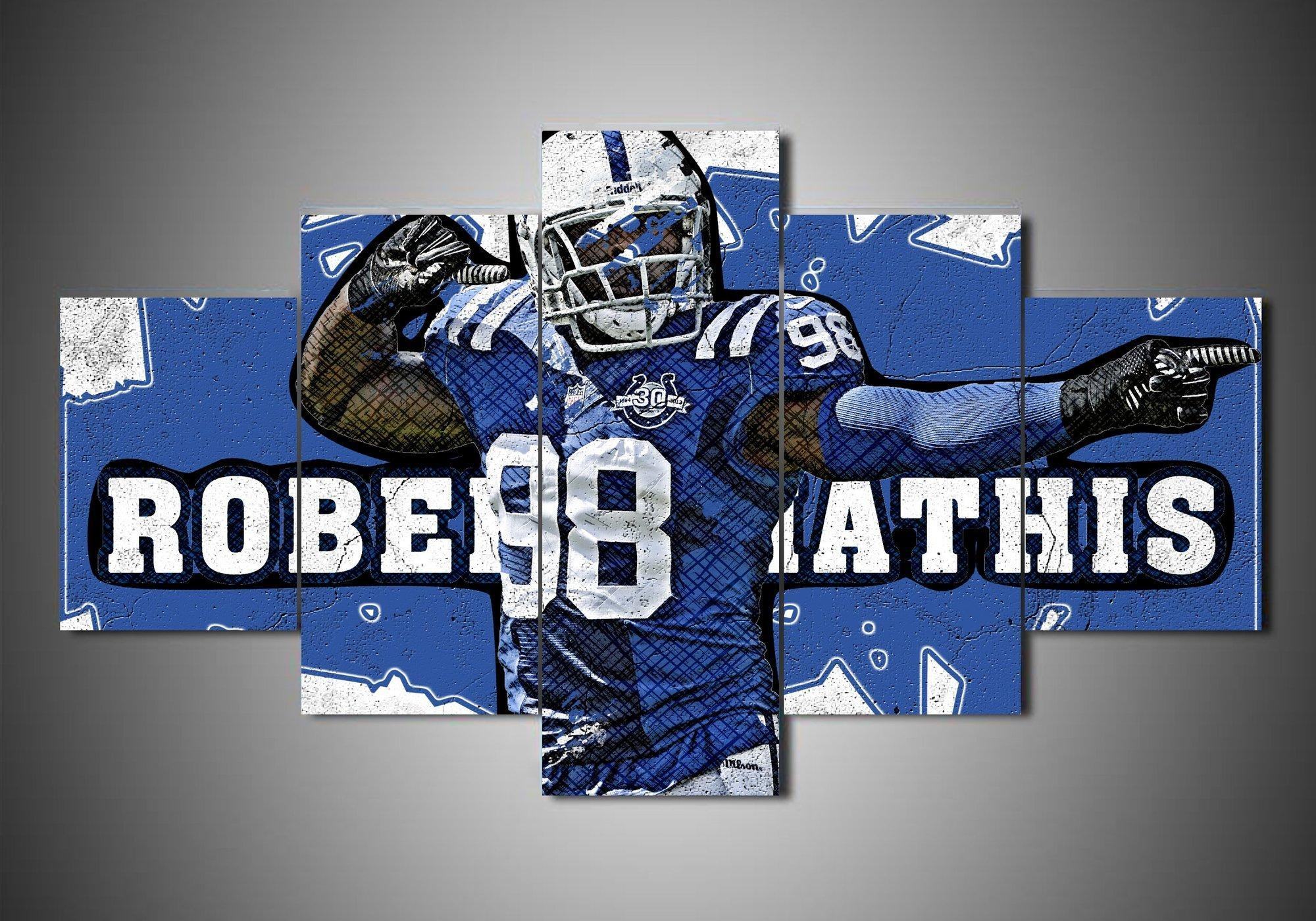 Indianapolis Colts Robert Mathis – Sport Leinwandbilder für Teams