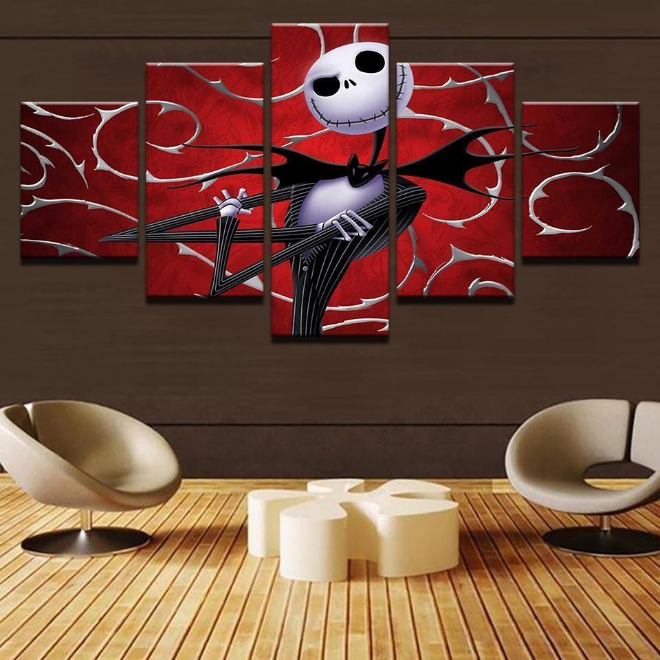 jack skellington nightmare before christmas movie leinwandbilder kunstdrucke 7421