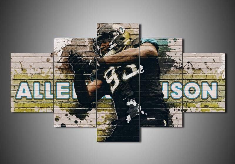 Jacksonville Jaguars Calais Campbell Sport Leinwandbilder Kunstdrucke jacksonville jaguars calais campbell sport leinwandbilder kunstdrucke 6563