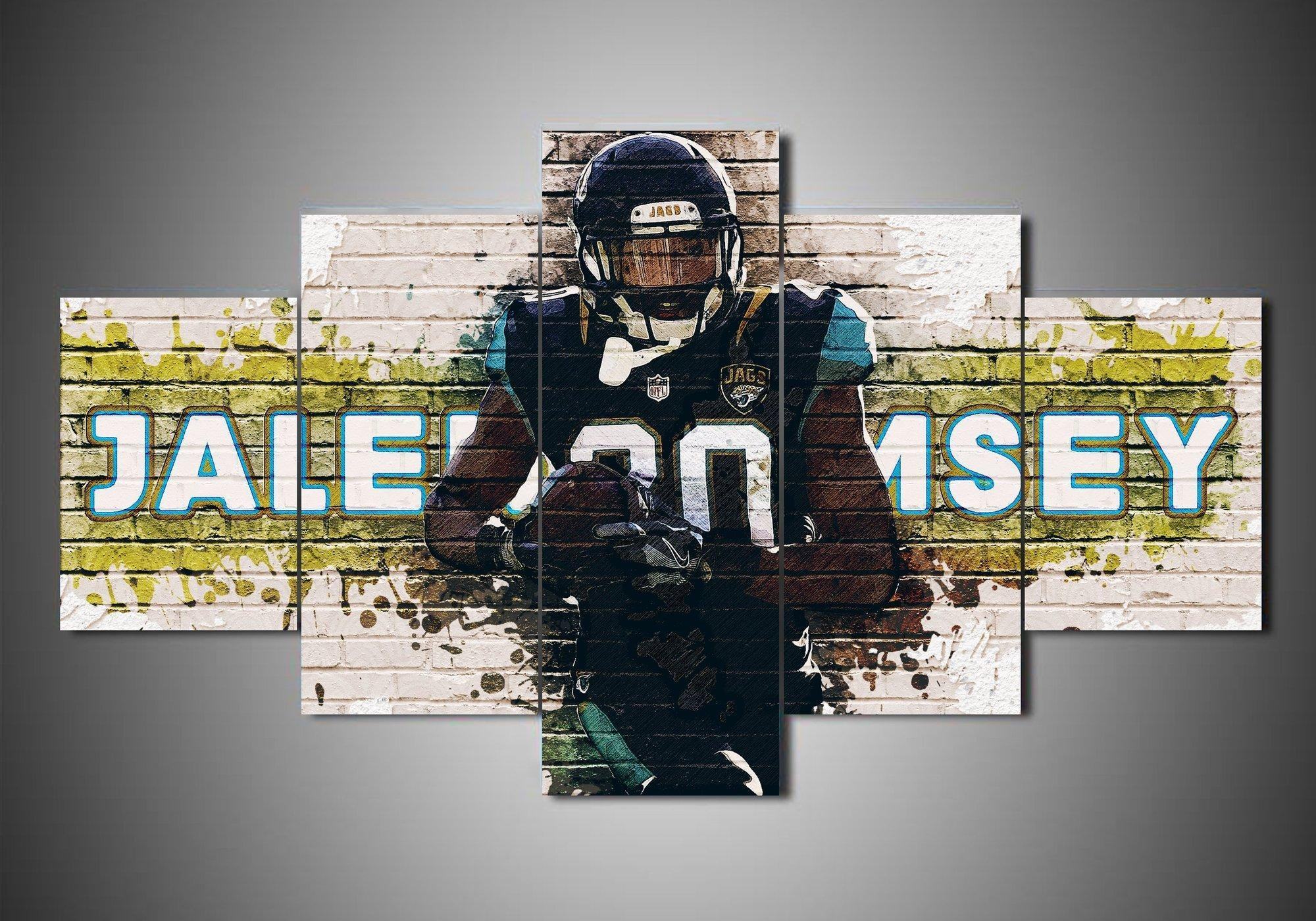 Jacksonville Jaguars Jeremy Parnell – Motivierende Leinwandbilder für Football-Fans