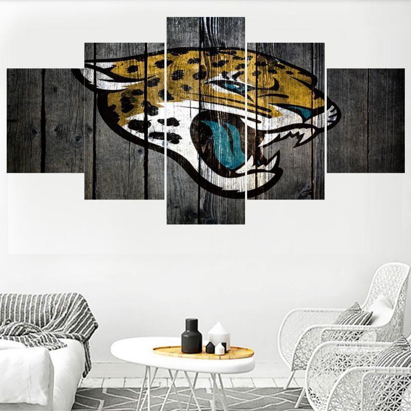 Jacksonville Jaguars Logo Football Leinwandbilder Kunstdrucke Rahmen
