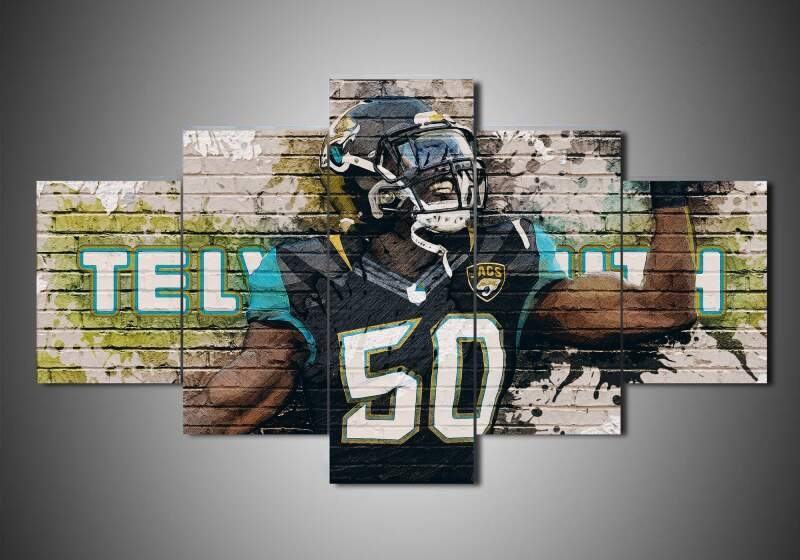 Jacksonville Jaguars Telvin Smith Sport Leinwandbilder Kunstdrucke  