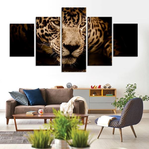 Jaguar-portrt Leinwandbilder Kunstdrucke Rahmen