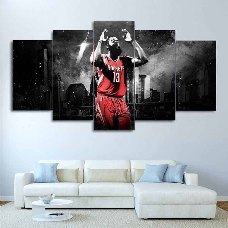 James Harden Sports Leinwandbilder Kunstdrucke Rahmen